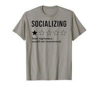Socializar la Pesadilla Absoluta de una Estrella no lo recomendaría Camiseta