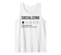 Socializar la Pesadilla Absoluta de una Estrella no lo recomendaría Camiseta sin Mangas