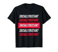 Socially Distant Funny Video Gamer Dank Meme Social Distance Camiseta