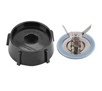 Socialme-eu Accesorios para Licuadora Hoja con Base Inferior Acero Inoxidable Arandela de Goma Anillo de Sellado Kit de Reemplazo