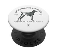 Sociedad Alemana de Apreciación del Puntero de Pelo Corto PopSockets PopGrip Adhesivo