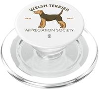 Sociedad de Apreciación del Terrier Galés - Perro Welshie PopSockets PopGrip para MagSafe