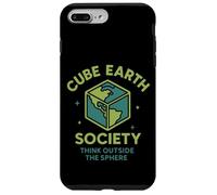 Sociedad de Cubo de la Tierra, piense Fuera de la Esfera Carcasa para iPhone 7 Plus/8 Plus