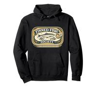 Sociedad de Pescado conservado Sardina Mariscos Arte Vintage Sudadera con Capucha