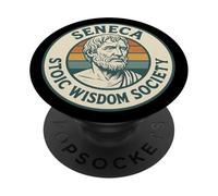Sociedad de Sabiduría Estoica Sénec PopSockets PopGrip Adhesivo