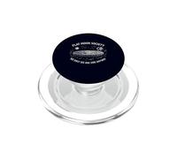 Sociedad Luna Plana Divertida Conspiración Espacial Astronomía Sarcástica PopSockets PopGrip para MagSafe