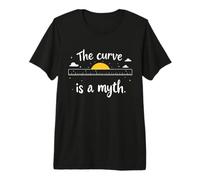 Sociedad Tierra Plana The Curve Is A Myth Camiseta Premium