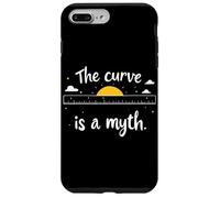 Sociedad Tierra Plana The Curve Is A Myth Carcasa para iPhone 7 Plus/8 Plus