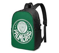 Sociedade Soccer Esportiva Palmeiras - Mochilas para adultos y jóvenes, bolsa para estudiantes, bolsa para laptop, mochila USB de 17 pulgadas para uso diario, color, 5.0cm*10.5cm*20.5cm, Estuche para