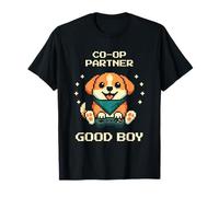 Socio cooperativo: Good Boy | Pixel Art Dog Companion Retro Camiseta