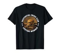 Socio Existencial de Crisis Club de Vida para Filósofos Camiseta