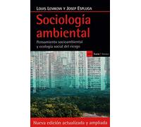 Sociología ambiental: Pensamiento socioambiental y ecología social del riesgo (Antrazy)