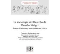 Sociología Del Derecho De Theodor Geiger .ensayo De Síntesis Y Valorac