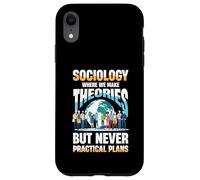 Sociología Donde Hacemos teorías Pero Nunca Planes prácticos Carcasa para iPhone XR