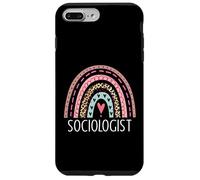 Sociólogo, sociología, Profesor, graduación, Arco Iris Carcasa para iPhone 7 Plus/8 Plus