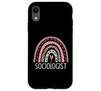 Sociólogo, sociología, Profesor, graduación, Arco Iris Carcasa para iPhone XR