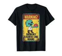 Sociology Teachers Halloween Funny Brains Outfit Camiseta