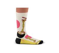 Sock Affairs Calcetines japoneses - Gran ola de Kanagawa, ramen, sushi, carps swimming, Cancel My Subscription, regalos para fans de Japón, calcetines de algodón, 2 tamaños, 36-40 y 41-46, Ramen, 38