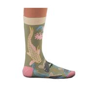 Sock Affairs - Calcetines Unisex Carps Swimming Art Collection, beige, 36-40