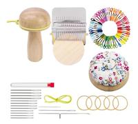Sock Darning Kit - 14 Hook 14 Needle Weaving Tool Set With 50 Color Threads For Fabric Repair And Creative Mending, Complete Sewing Supplies For Beginner Grandparent
