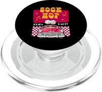 Sock Hop Rock and Roll Dance Retro 1950s Party Doo Wop Rosa PopSockets PopGrip para MagSafe