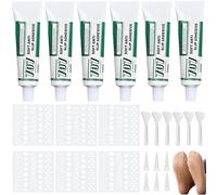 Sock Stop Glue,6pcs Sock Stop,Sock Gel Antideslizante para Calcetines,Pegamento Textil,Látex para Calcetines Antideslizantes,Fluido Calcetines Parada Antideslizante Set,50ml