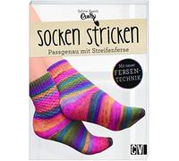 Socken stricken: Passgenau mit Streifenferse
