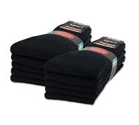 sockenkauf24 10 | 20 | 30 Pares de Calcetines Deportivos Calcetines de Tenis Calcetines de Trabajo Hombre Mujer Algodón