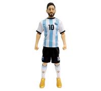 Sockers - Figura de Lionel Messi, Estrella de la Selección Argentina | Réplica Detallada del Jugador Argentino: Messi | | Ideal para Tartas, Fanáticos del Fútbol o Coleccionistas | 30 cm de Altura