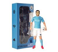 Sockers - Rodrigo Jugador del Manchester City - Figura de acción de 20 cm - Juguete articulado- fanáticos del Futbol - Regalo para niños Futbol (Rodrigo)