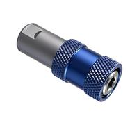 Socket Adapter For Drill - 6.35mm Drill Driver Socket Adapter | Hex Shank Steel Replacement Parts | Universal M10 Thickened High Hardness, For Home Furniture Deck Automotive Drilling Metalworking Wood