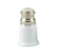 Socket Adapter, Light Bulb, Compact Build Voltage Compatible Easy Installation Stable Connection Safe Transfer Lightweight Design Space Saving, Adapter Converter for Led, Lights, Bulbs