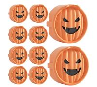 Socket Covers | 10X Ghost Smile Electric Outlet Cover | Plug Socket Covers | Pumpkin Plug Protectors | Halloween Baby Socket Cover | Home Safety Plugs Protector Guard | Child Proof Safety Caps
