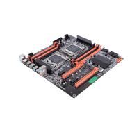 Socket Desktop Motherboard X99 DDR4 Gigabit Tarjeta 8 Ranuras de Memoria para Simulador de Juegos de Estudio E5CPU, Alta Velocidad, Accesorio de Computadora