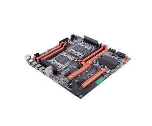 Socket Desktop Motherboard X99 DDR4 Gigabit Tarjeta 8 Ranuras de Memoria para Simulador de Juegos de Estudio E5CPU, Alta Velocidad, Accesorio de Computadora