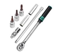 Socket Set - 3/8 Inch Drive Magnetic | Swivel Socket Kit Chrome Vanadium Tool Flexible Universal Joint Design Easy Install Removal for Car Engine, Maintenance, Repair, Garage