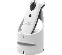 SocketScan S740, escáner de código de barras universal, base de carga blanca y blanca