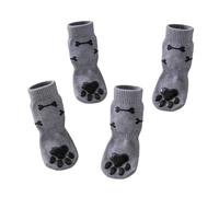 Socks for Dog - Anti-Slip Adjustable Strap Dog Socks, Breathable Pet Sock with Paw Protection, Paw Grip Sock with Secure Fit, Soft Comfortable Dogs Booties for Living Room Bedroom Outdoor Walk