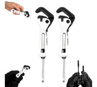 SOCLING Micro Stubby Wrench,The Micro Stubby, Micro Stubby Self Adjusting Wrench, Micro Stubby Pipe Vise Wrench,Portable Multifunctional Wrench, 2 In 1 Wrench Tool for Tight Spaces
