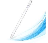 SOCLLLife Lápiz Capacitivo para Pantalla táctil, Alta sensibilidad, Compatible con i-Pad/i-Phone/Tablets/Sam-Sung/Lenovo/Huawei Android/iOS (con Tapa), Color Blanco