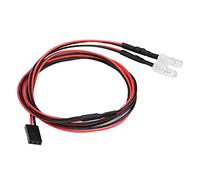 Socobeta 1/10 Modelo Drift Car 2PCS Luces LED Tecnología Avanzada Accesorio RC Efecto Realista Simulativo Fresco para Conducción Nocturna 9# Luz Blanca, 10# Luz de Colores (#4)