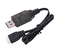Socobeta 1/16 RC Car Lipo Cargador de Batería 7.4V 1000mA USB Cable de Carga Rápida para Vehículos de Control Remoto