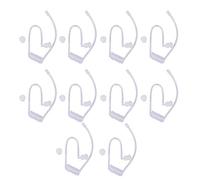 Socobeta 10 Piezas de Tubo de Sonido de Aire Tubo de Bobina acústica de Repuesto para Auricular Walkie Talkie para Auriculares de Radio bidireccionales