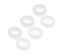 Socobeta 15 Juntas de Silicona para Calentadores de Agua, Arandelas de Sellos Planos Resistentes Al Calor y Al Aceite (3/4 15 piezas)