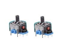 Socobeta 2 Piezas Joystick analógico Módulo Stick Joystick 3D Reemplazo para Controlador Mando de Joystick Controlador de 3D Joystick Eje Sensor analógico