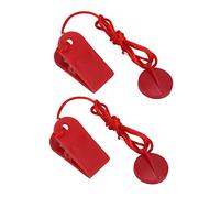 Socobeta 2 Uds Cinta de Correr Llave de Seguridad Cinta de Correr Parada de Emergencia Imán Universal Llave de Seguridad Kit de Reemplazo para Suela, Weslo,Equipos Combinados de Fitness