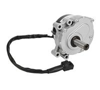 Socobeta 24V Motor Reversible Alto Torque Baja Rpm Sillas de Ruedas Plegable Ligero 19X17X15 Metal Eléctrico Sillas de Ruedas Cepillo Motor Accesorio 75R Min My1016Z para Unite
