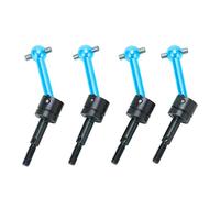 Socobeta 4pcs Aluminio Aleación CVD Eje de Transmisión para TT02 1/10 RC Piezas de Actualización del Automóvil 70 Mm Eje de Transmisión Universal para el Modelo de Automóvil RC (#2)