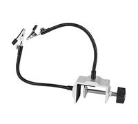 Socobeta Abrazadera de Estación de Soldadura con Soporte de Hierro Eléctrico de Brazo de Metal Duradero, Gira en Cualquier Forma, Perfecto para Electrónica, Clamp/Holder de Base Conveniente