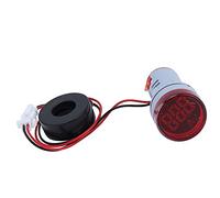 Socobeta AC 220V AD16-22DSA Luz de Corriente Digital Pantalla de Larga Duración para una Medición de Corriente Precisa (Rojo)